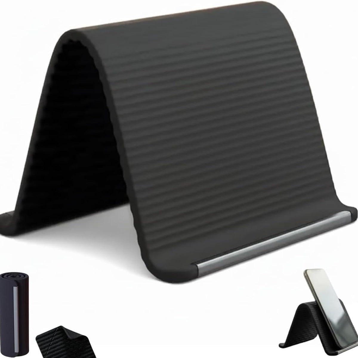 Flexible Silicone Aluminum Phone Stand