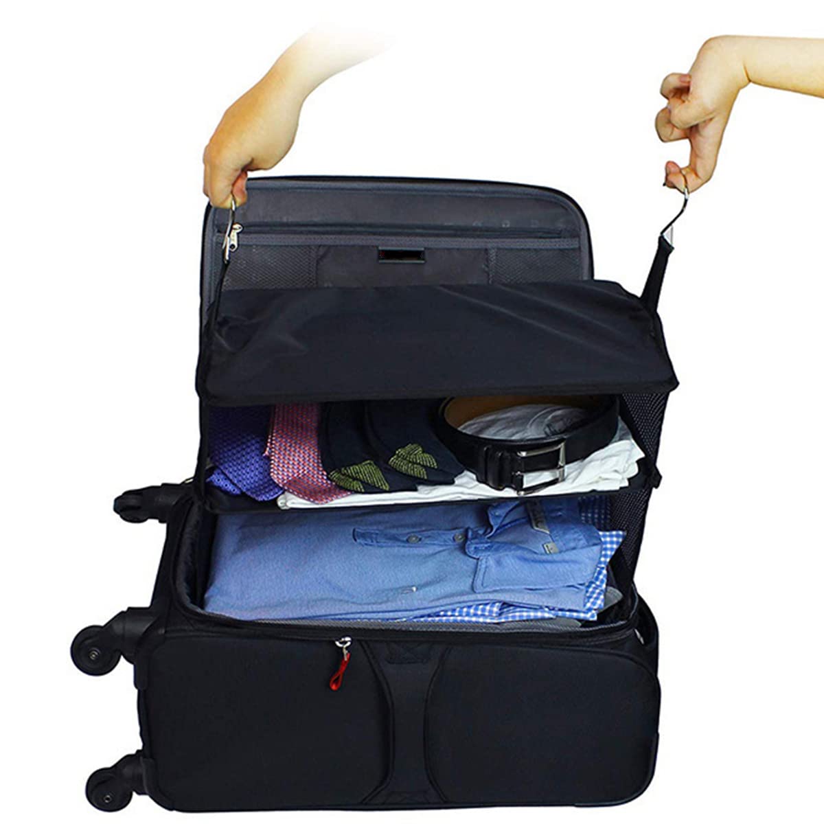Foldable Hanging Travel Shelves Organizer