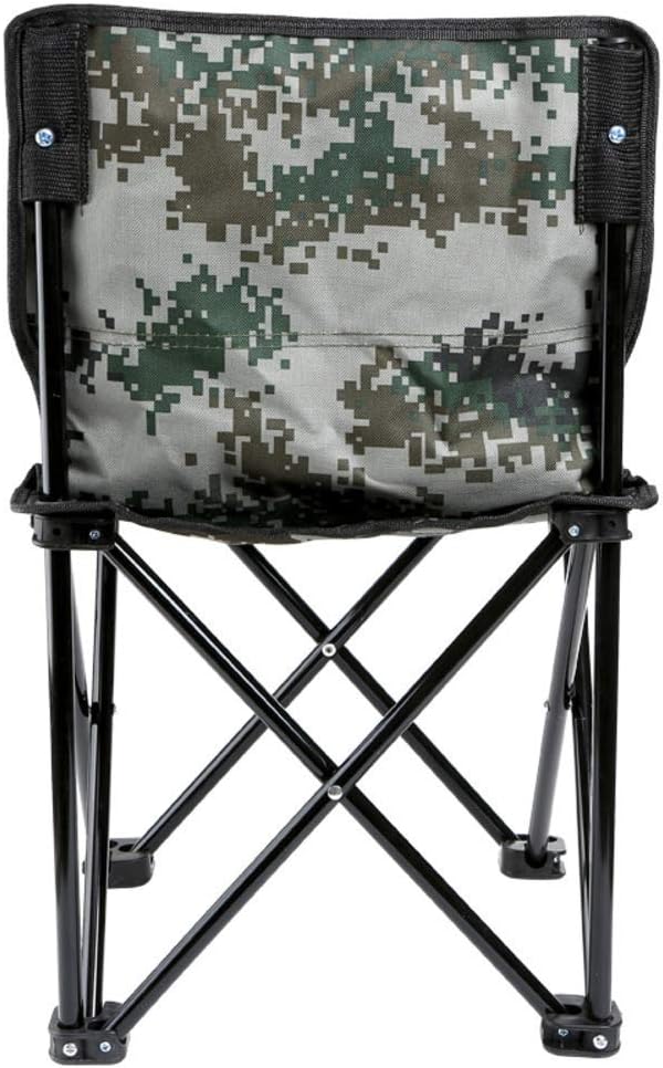 Camouflage Camp Chair with Side Pocket