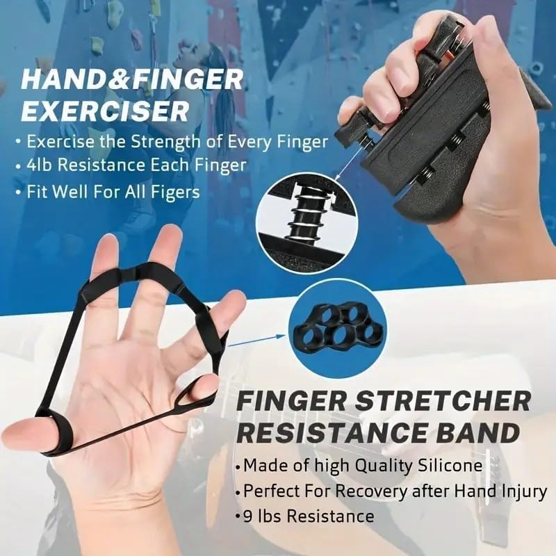 5-in-1 Forearm Grip Exercise Kit