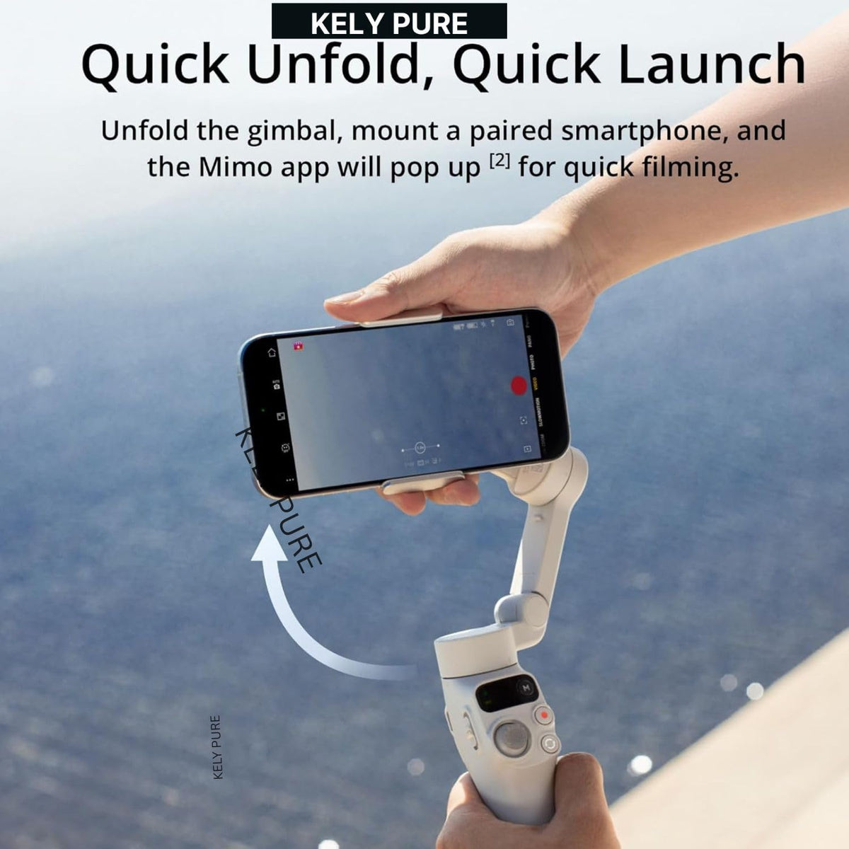 Smart Phone Gimbal with Fill Light