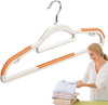 Anti-Slip Plastic Hangers (10 pcs)