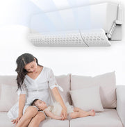 Rotatable AC Wind Deflector