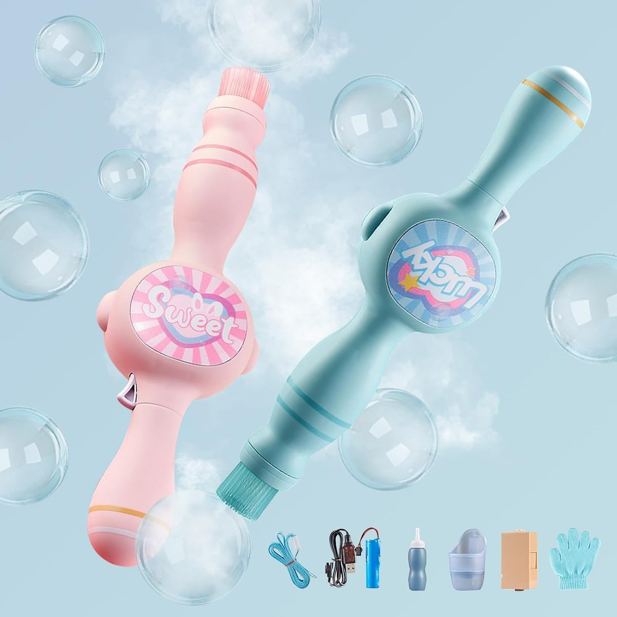 Kids Smoke Bubble Blower Machine
