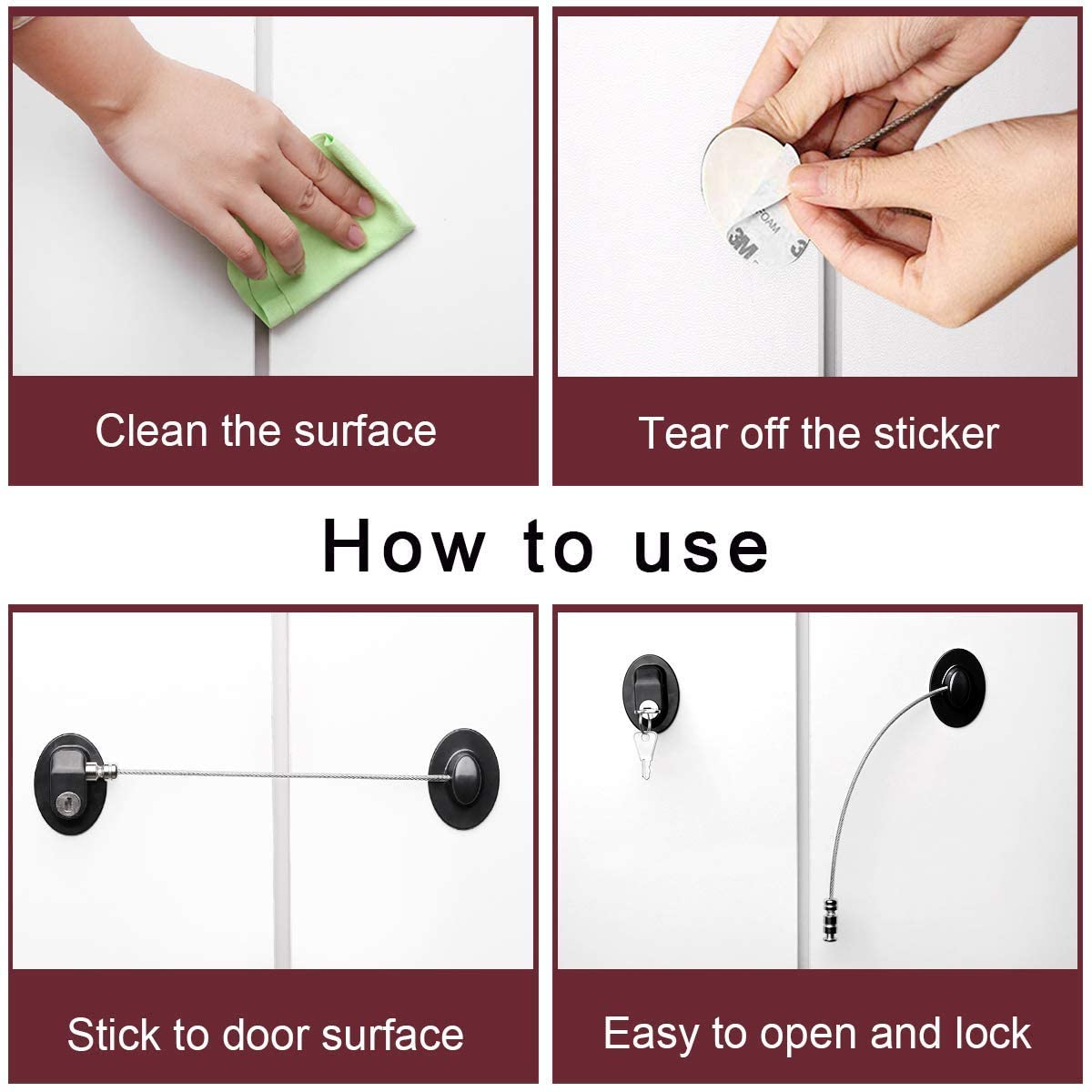 Lock for Doors & Cabinets