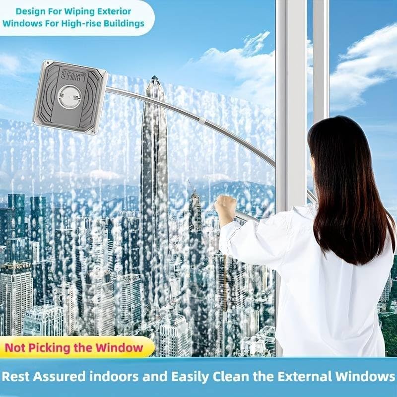 Dual Mode Extendable Window Cleaning Tool