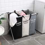Multi-Section Laundry Basket