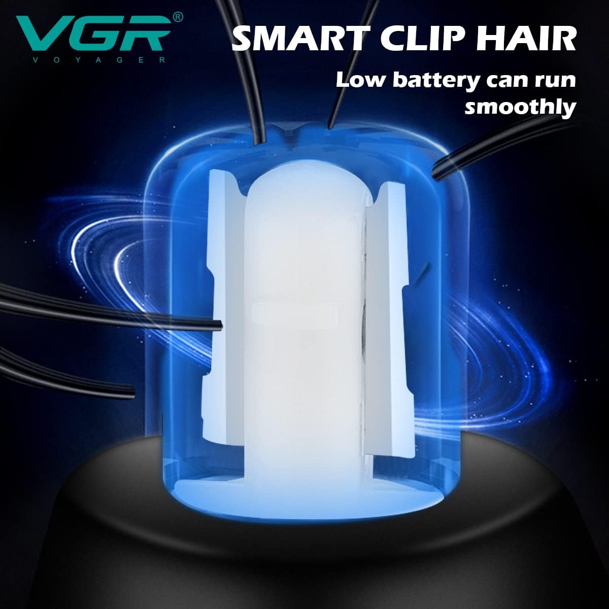 VGR V-613 Professional 2-in-1 Nose Hair Trimmer