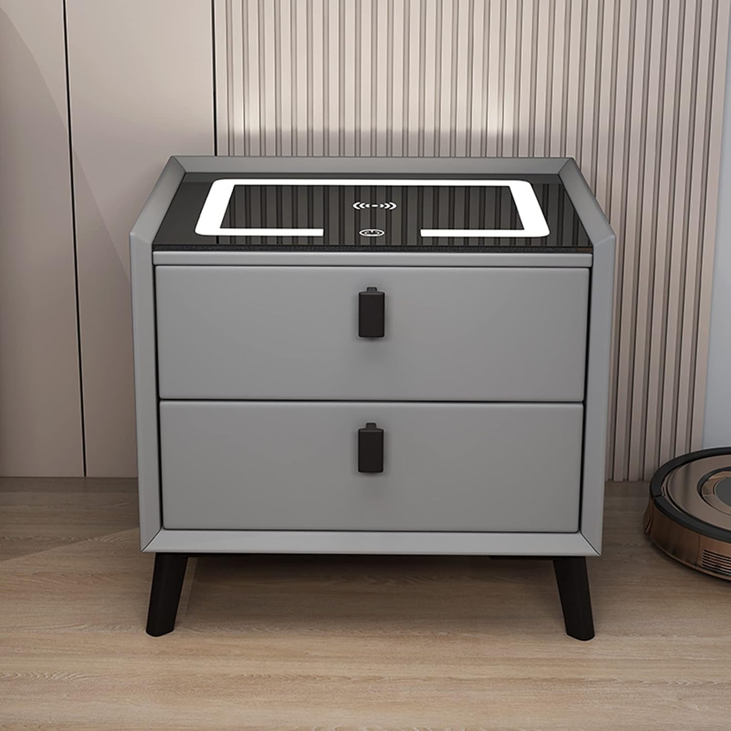 Smart Fingerprint Bedside Drawer