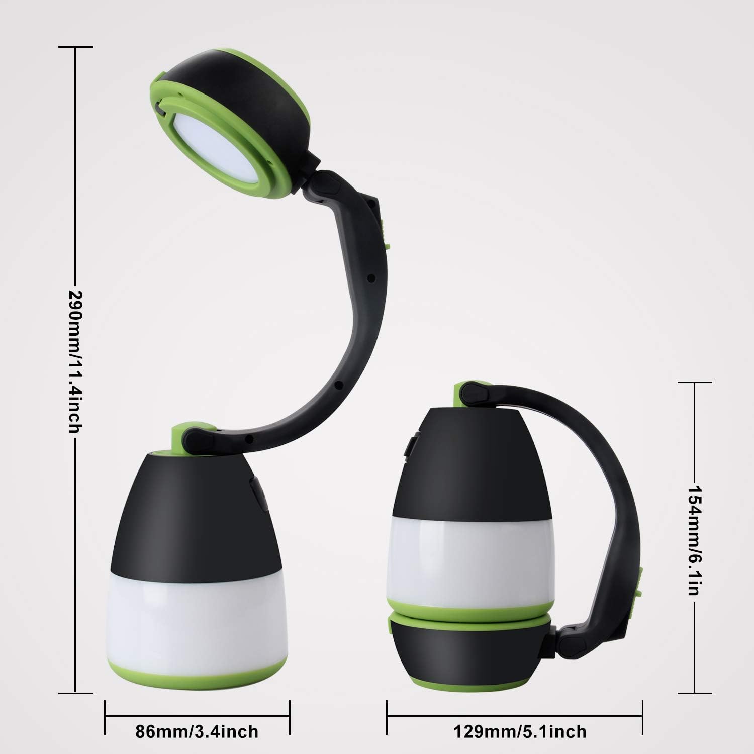 4-in-1 Rechargeable Camping Light