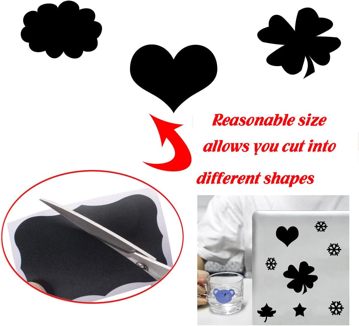 Reusable Label Stickers (Pack of 36)