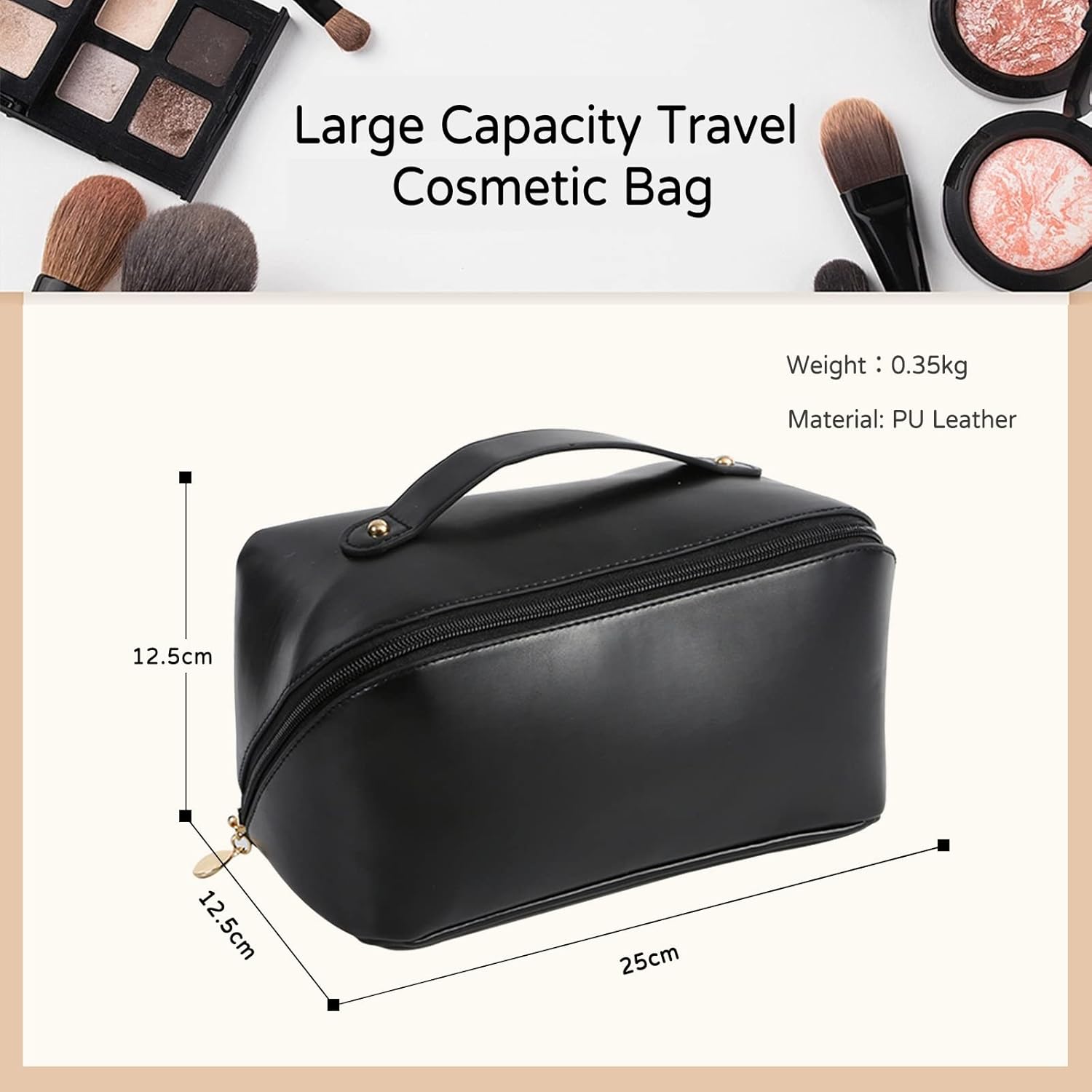 Large Makeup Bag