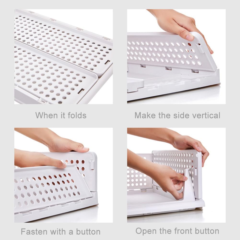 Foldable Storage Boxes (Set of 4 )