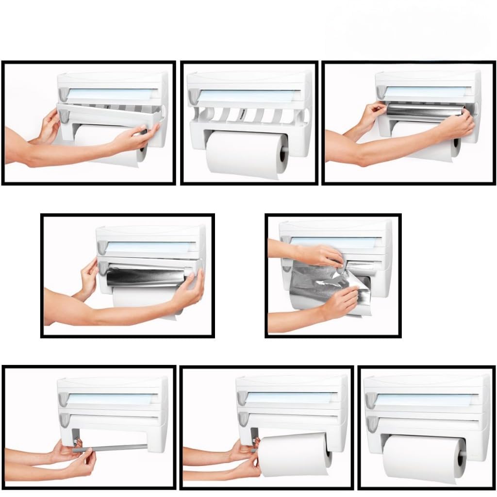 4-in-1 Kitchen Roll Dispenser