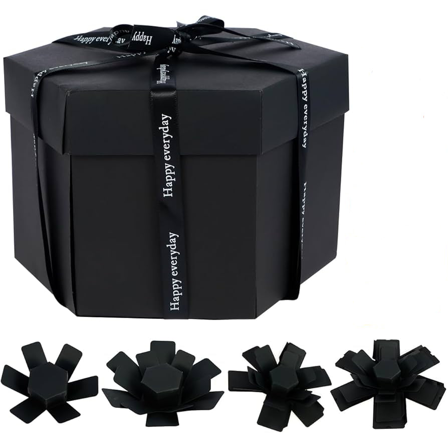 'Love You' Necklace + DIY Explosion Box