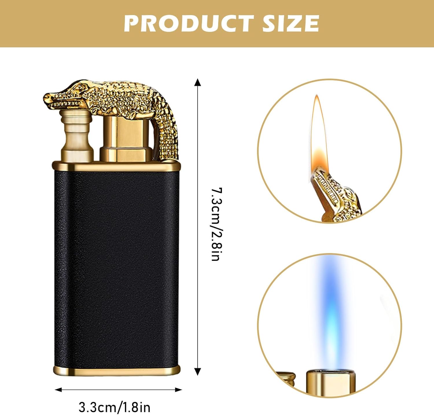 2 in 1 Crocodile Lighter