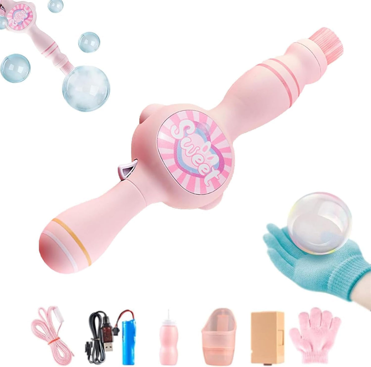 Kids Smoke Bubble Blower Machine