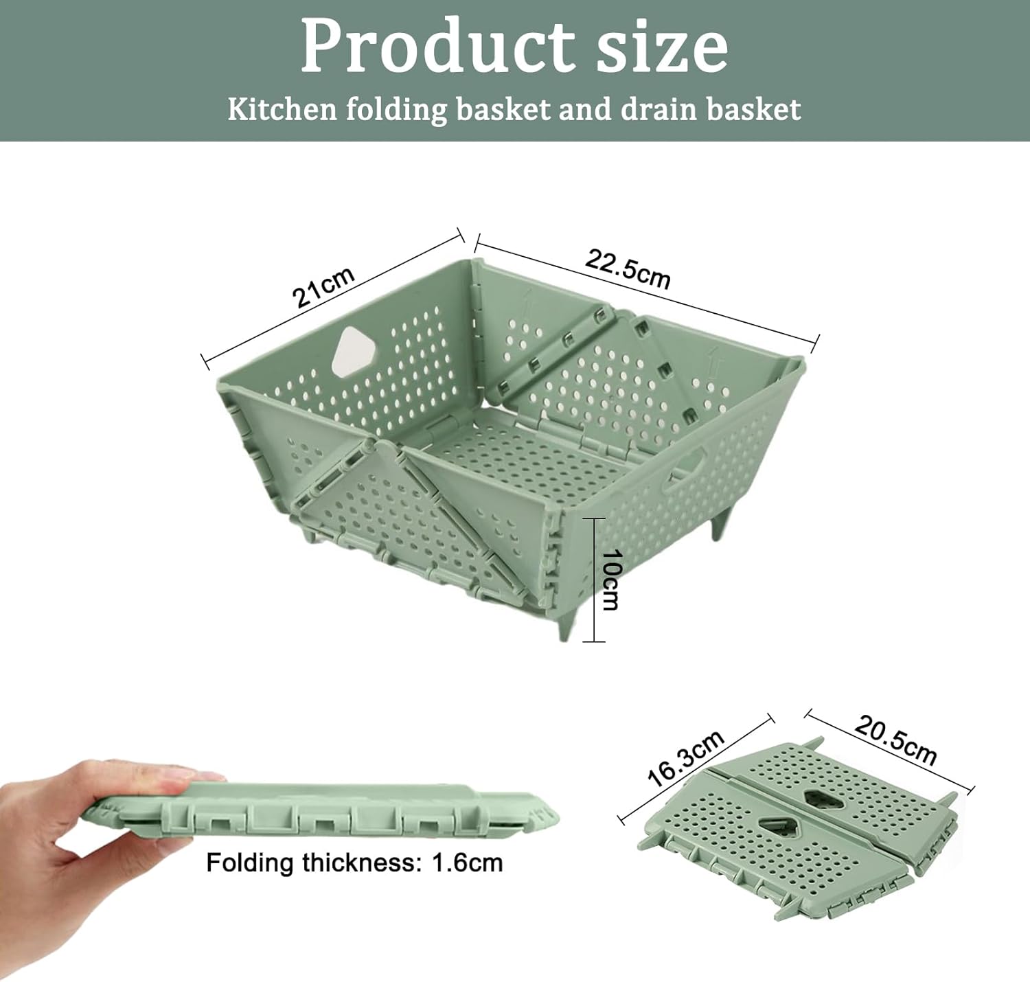 Foldable Drain Basket