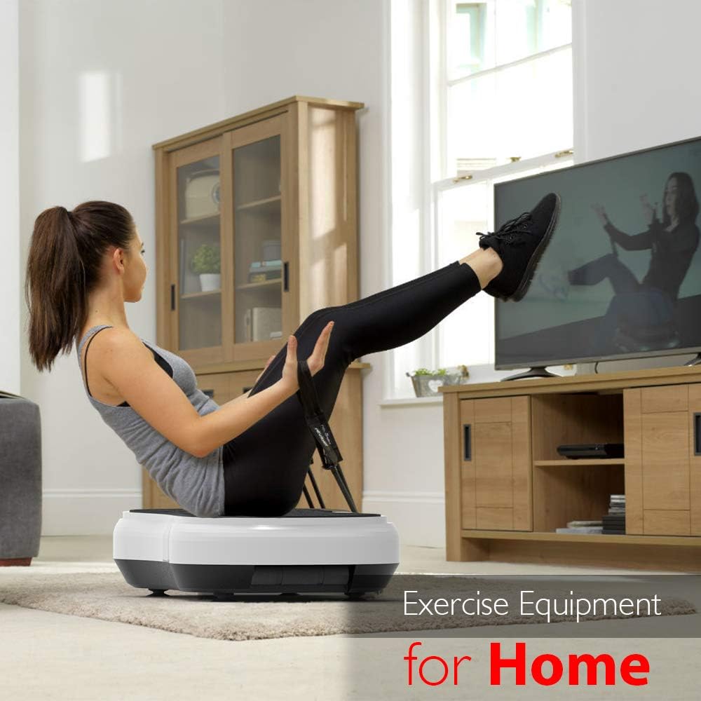 Vibration Plate with Resistance Bands