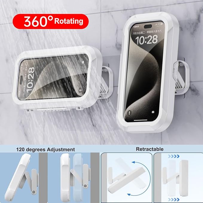 Waterproof Shower Phone Holder