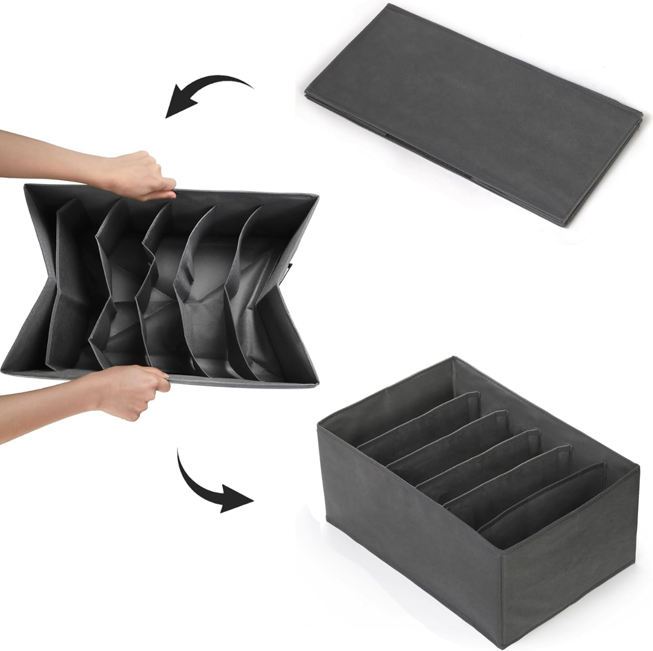 7 Layers Foldable Clothes Organizer