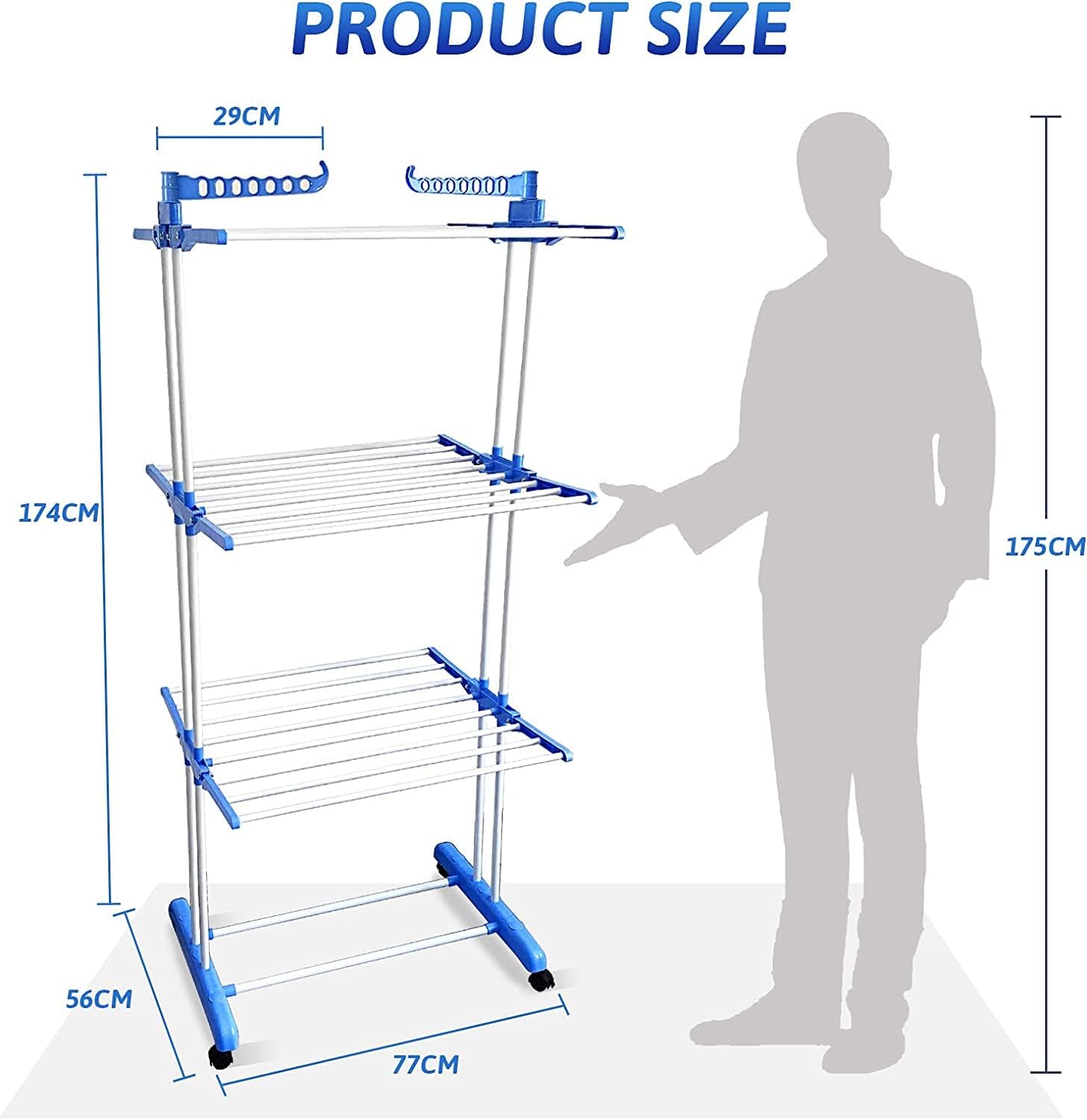 Foldable Multi-Layer Drying Rack
