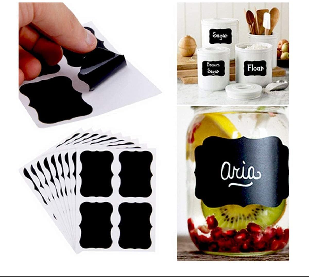 Resuable Label Reusable Label Stickers (Pack of 36) – Kanta Stores