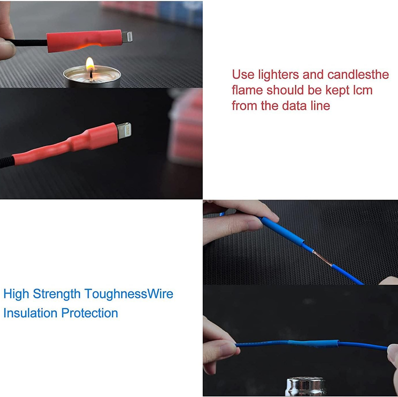580pcs Heat Shrink Tubing Kit