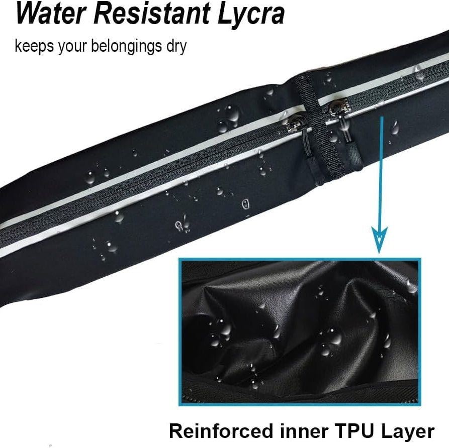 Reflective Running Belt with Adjustable Strap