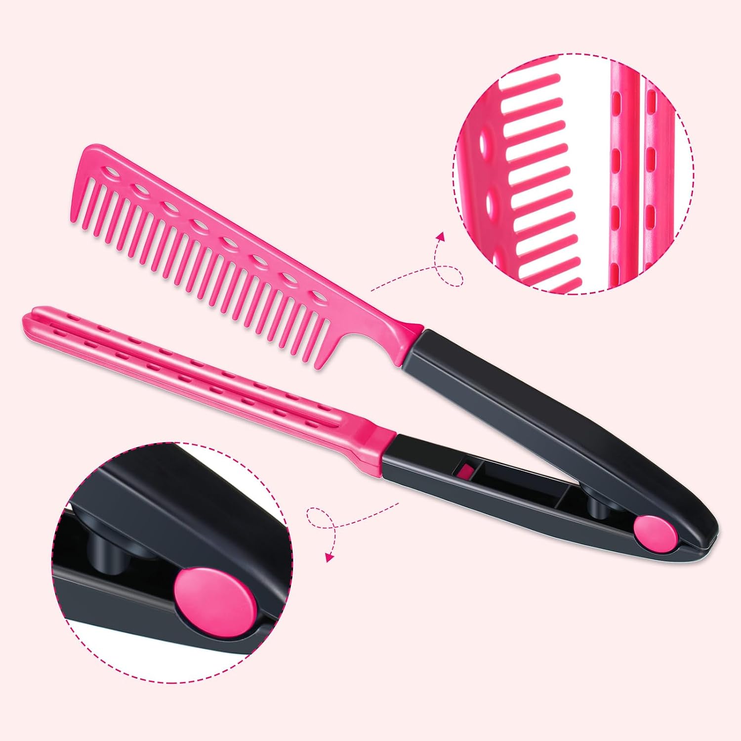 Professional Hair Straightener with LCD Display