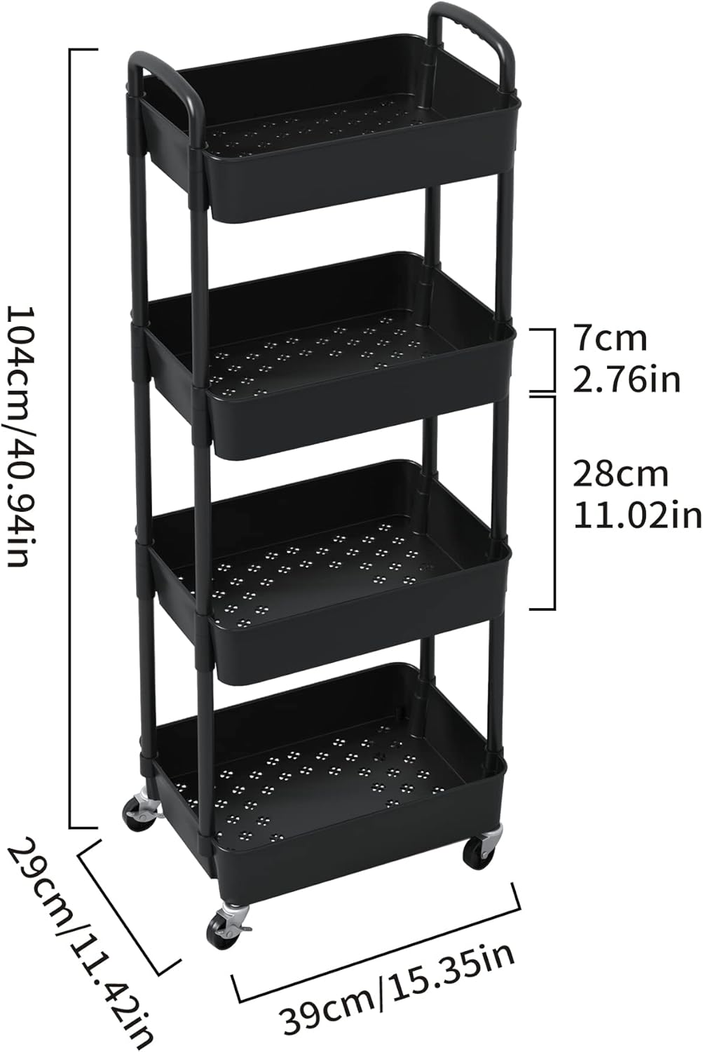 4-Layer Organizing Rack