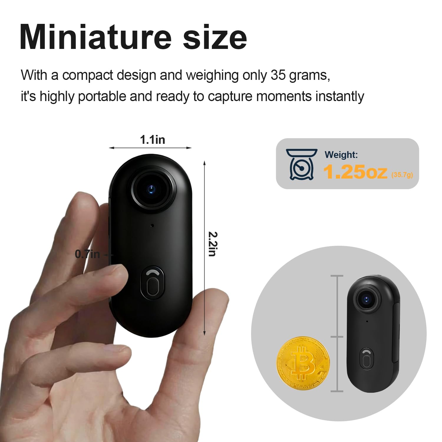 Action Camera for POV Recording