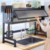 Over Sink Dish Rack and Storage Organizer