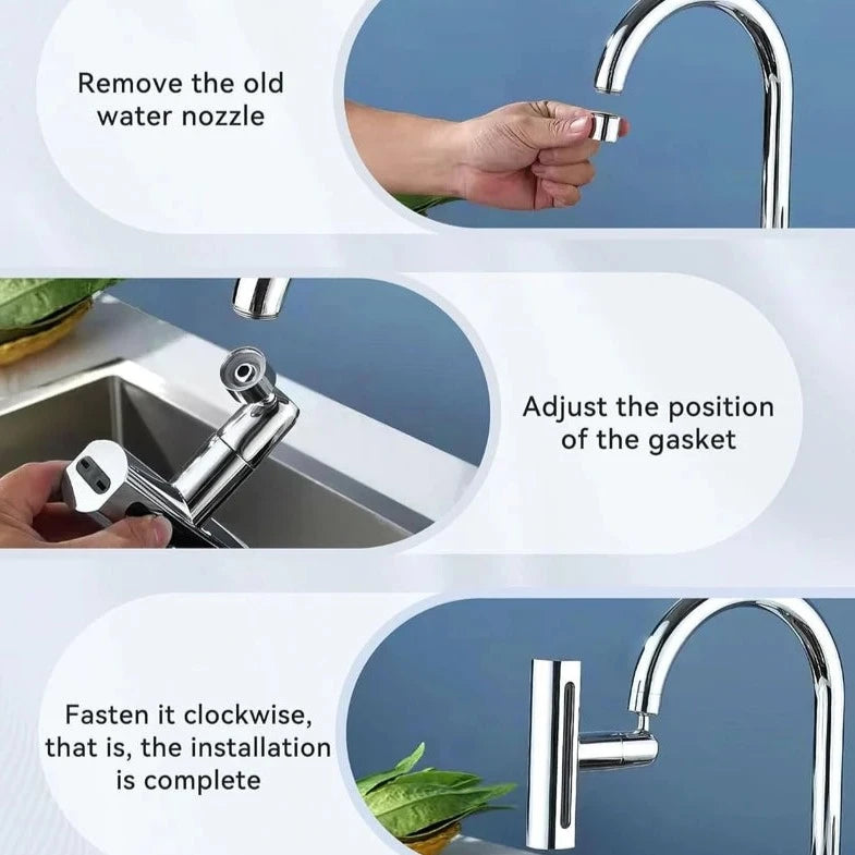 4 in 1 Kitchen Faucet