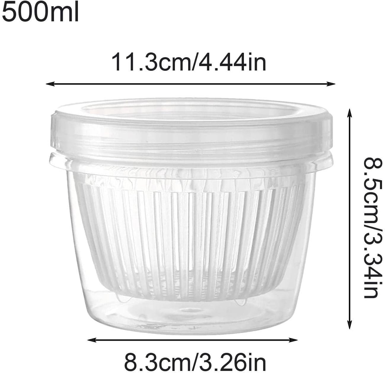 Drainable Storage Container