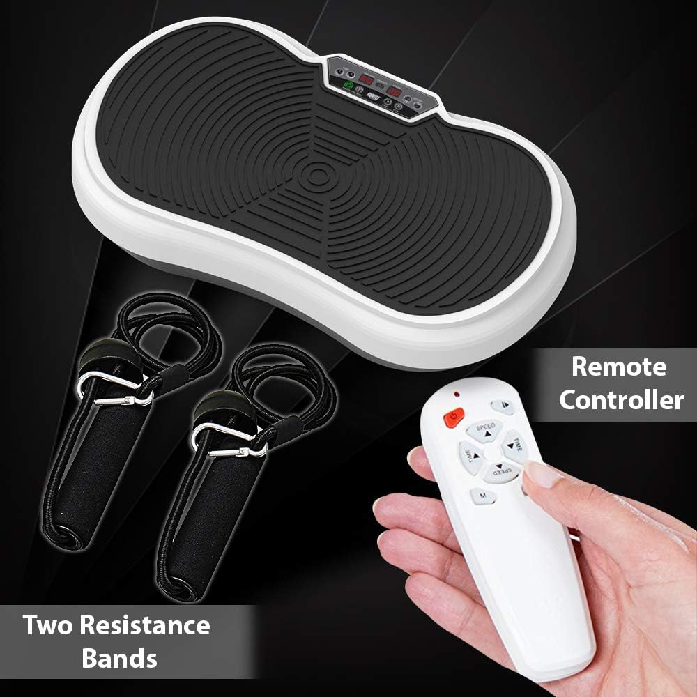 Vibration Plate with Resistance Bands