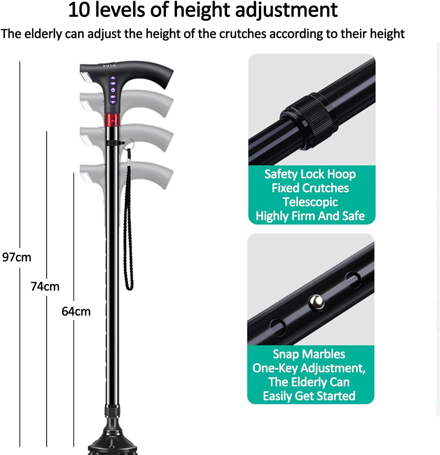 Multifunctional Smart Cane