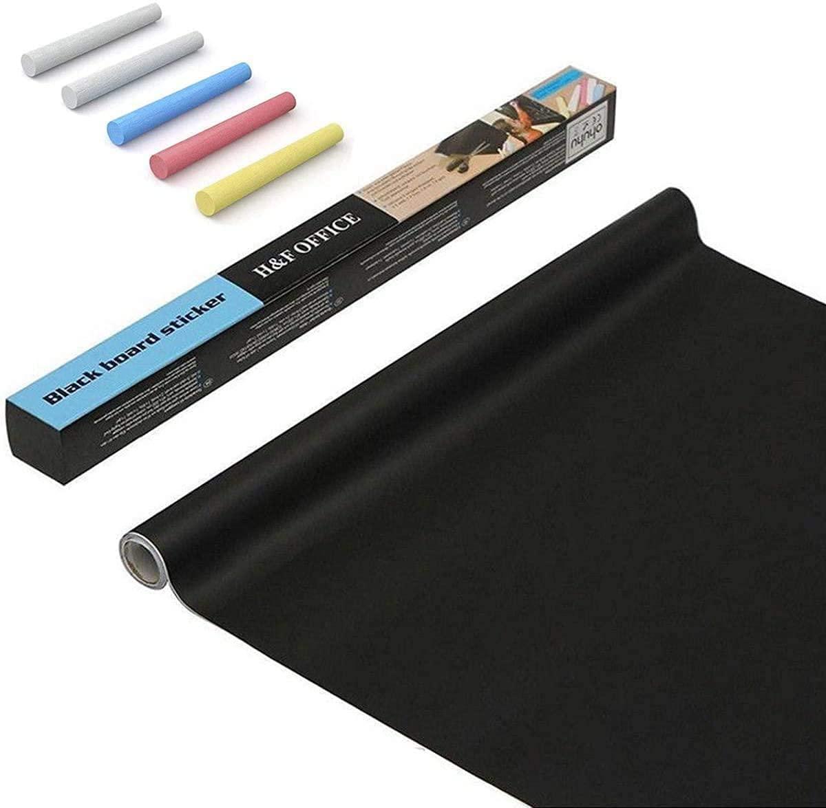 Blackboard Wall Sticker with 5 Free chalks (طبشور) - 961stores