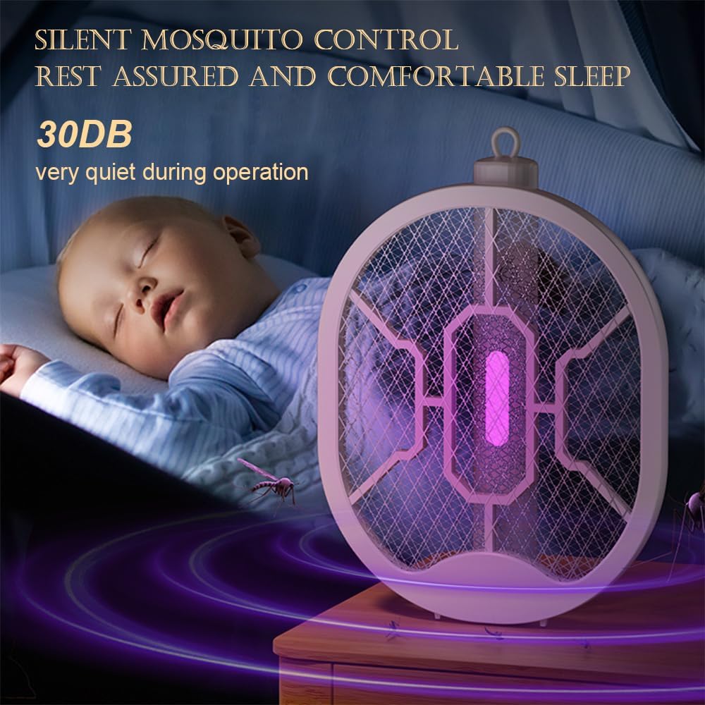 Foldable Rotatable Electric Mosquito Killer