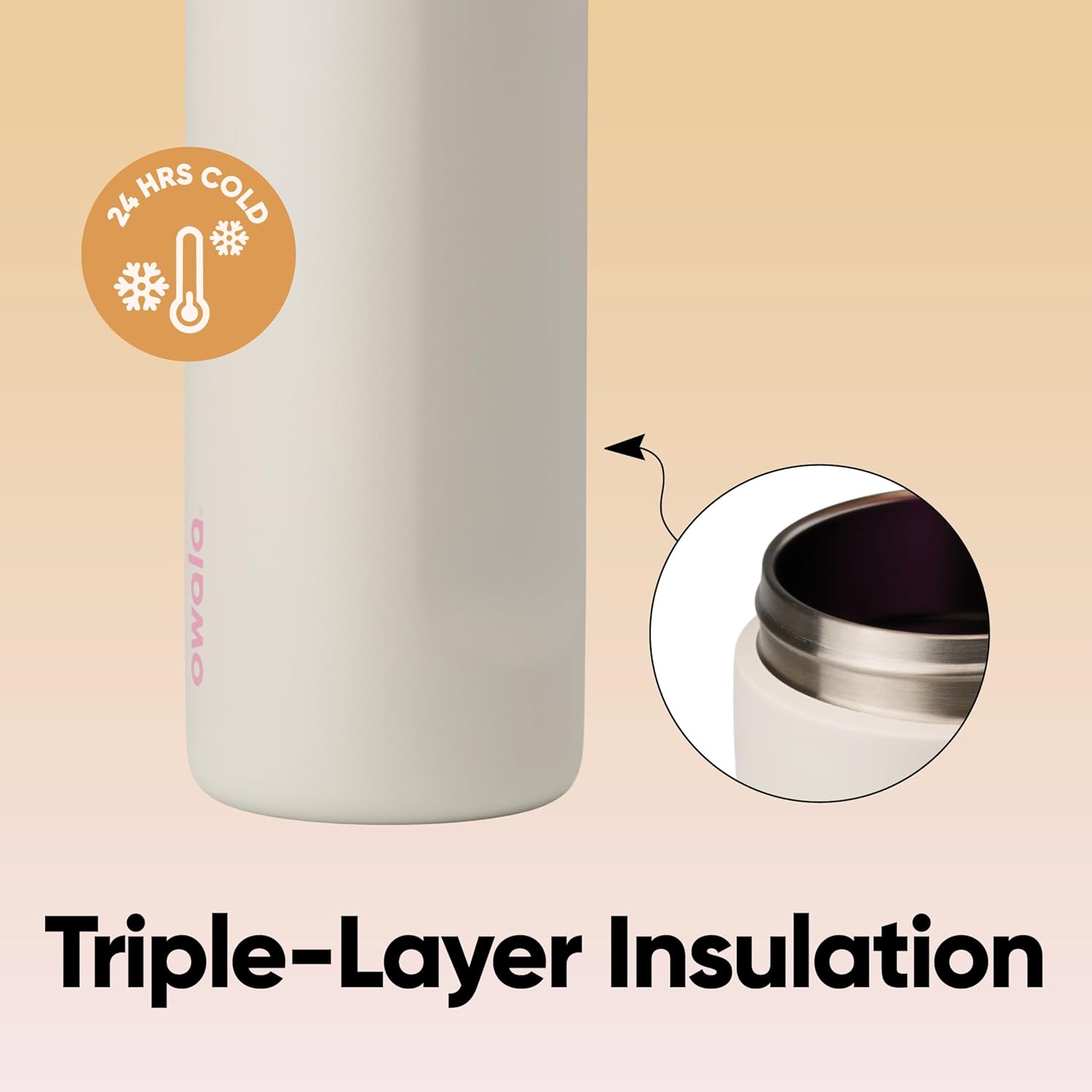 Owala Stainless Steel Bottle 710ml