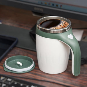 Self-Stirring Magnetic Mug