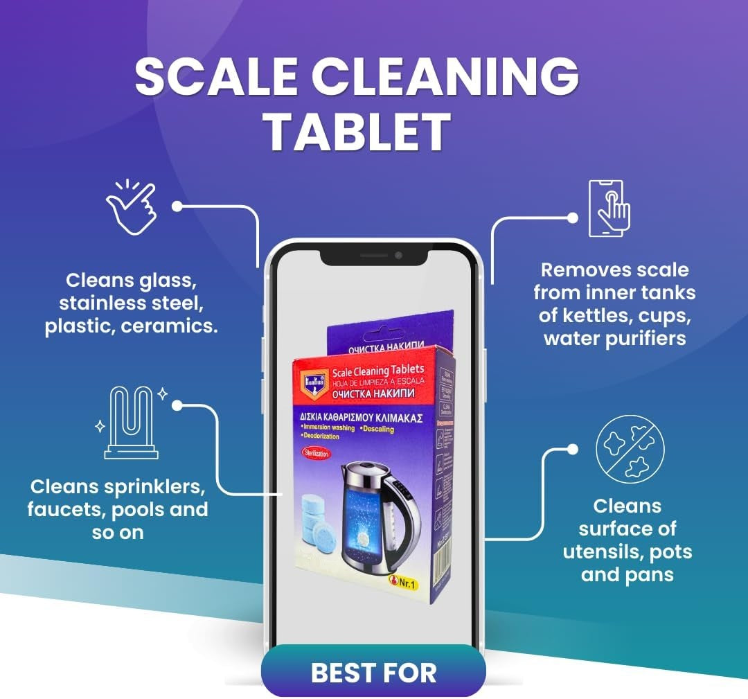 Sterilizing Cleaning Tablets (12 pcs)