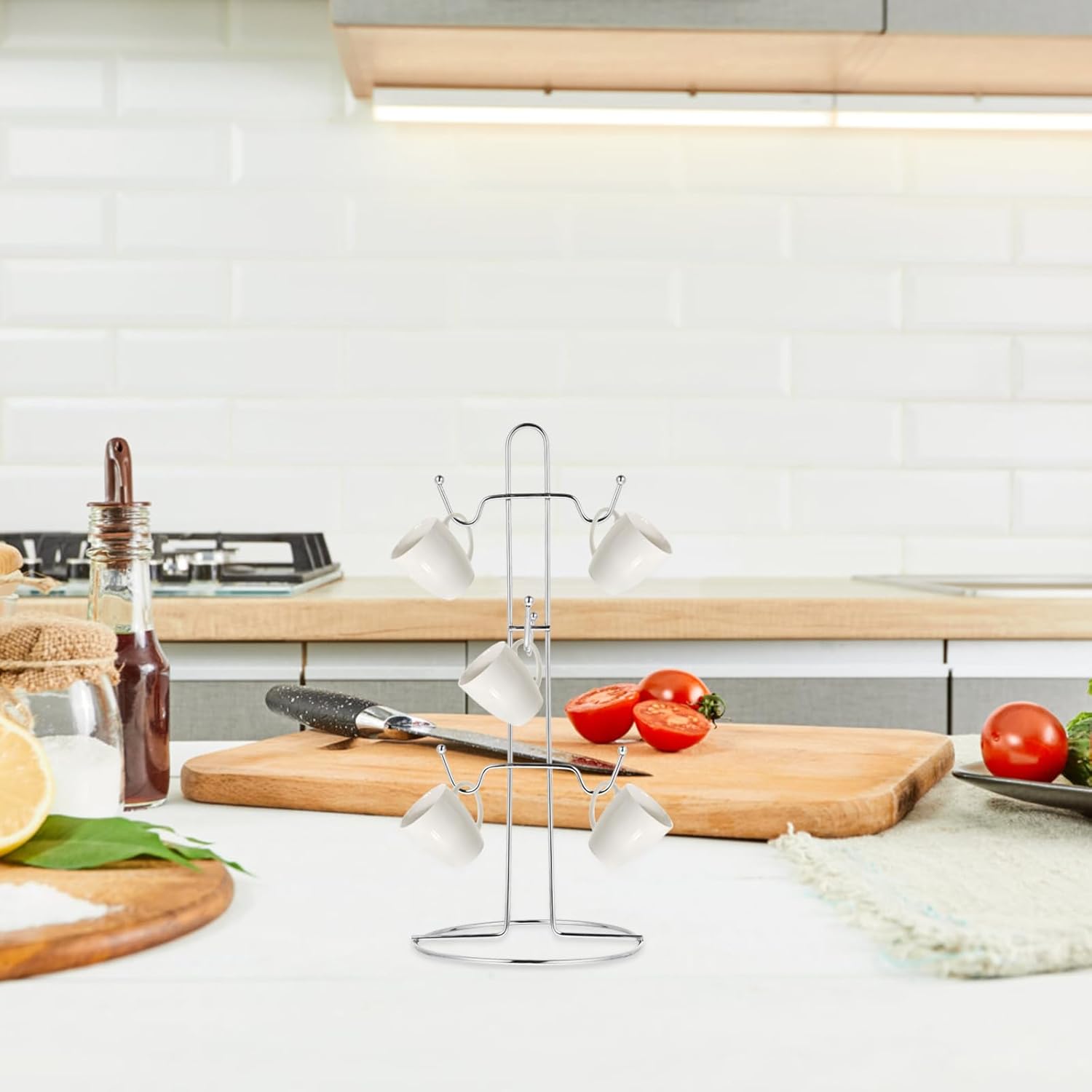 Metal Mug Holder Rack