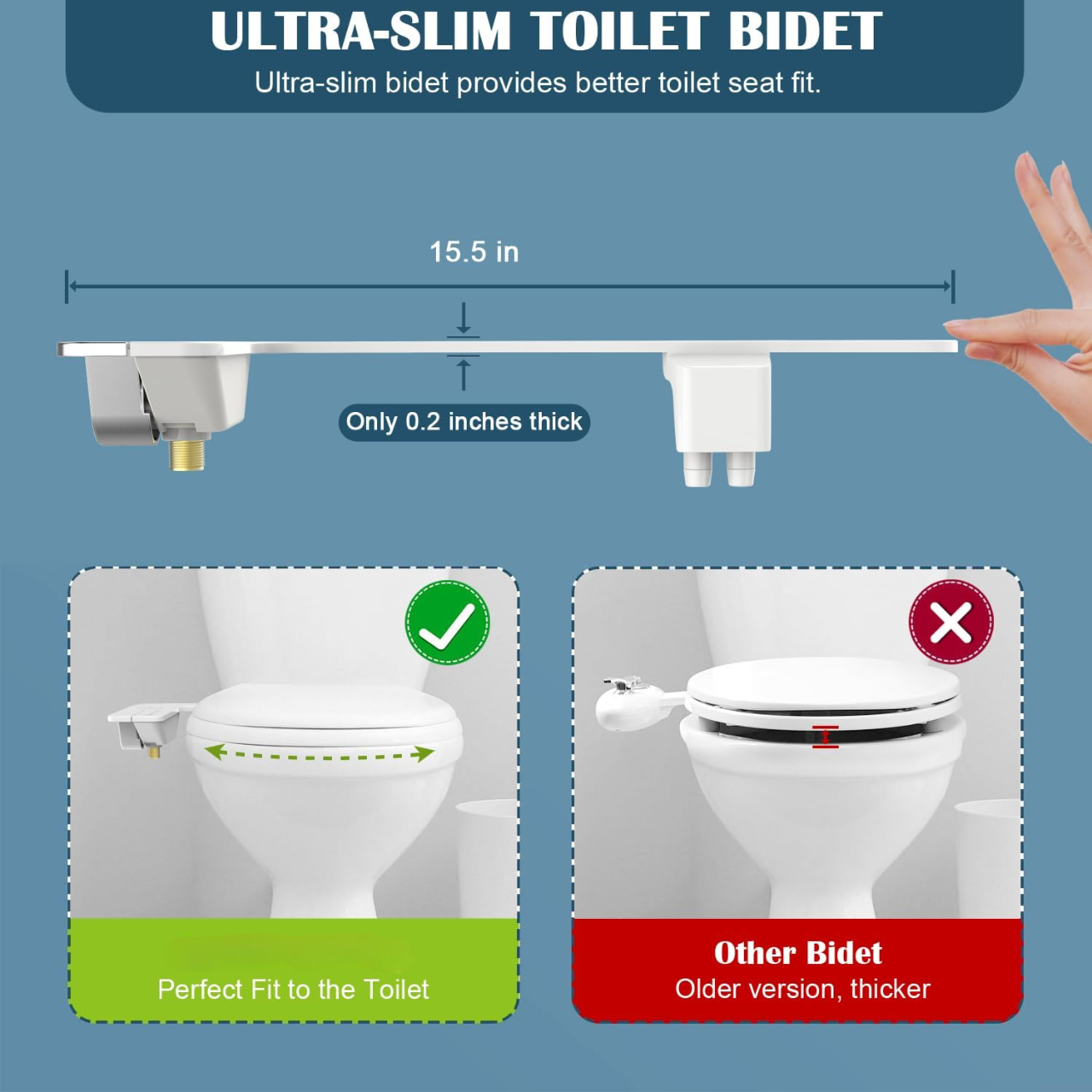Toilet Bidet Water