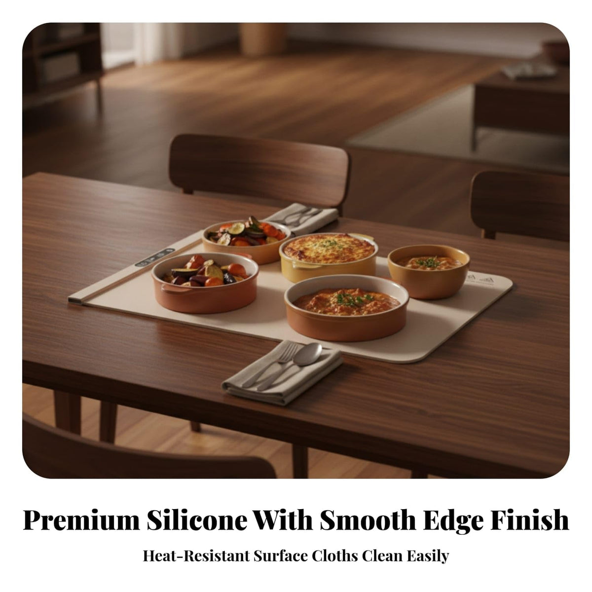 Foldable Silicone Food Warming Mat