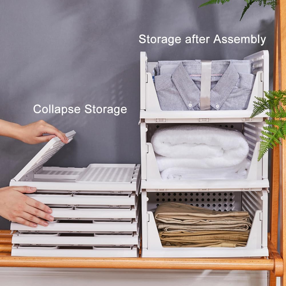Foldable Storage Boxes (Set of 4 )