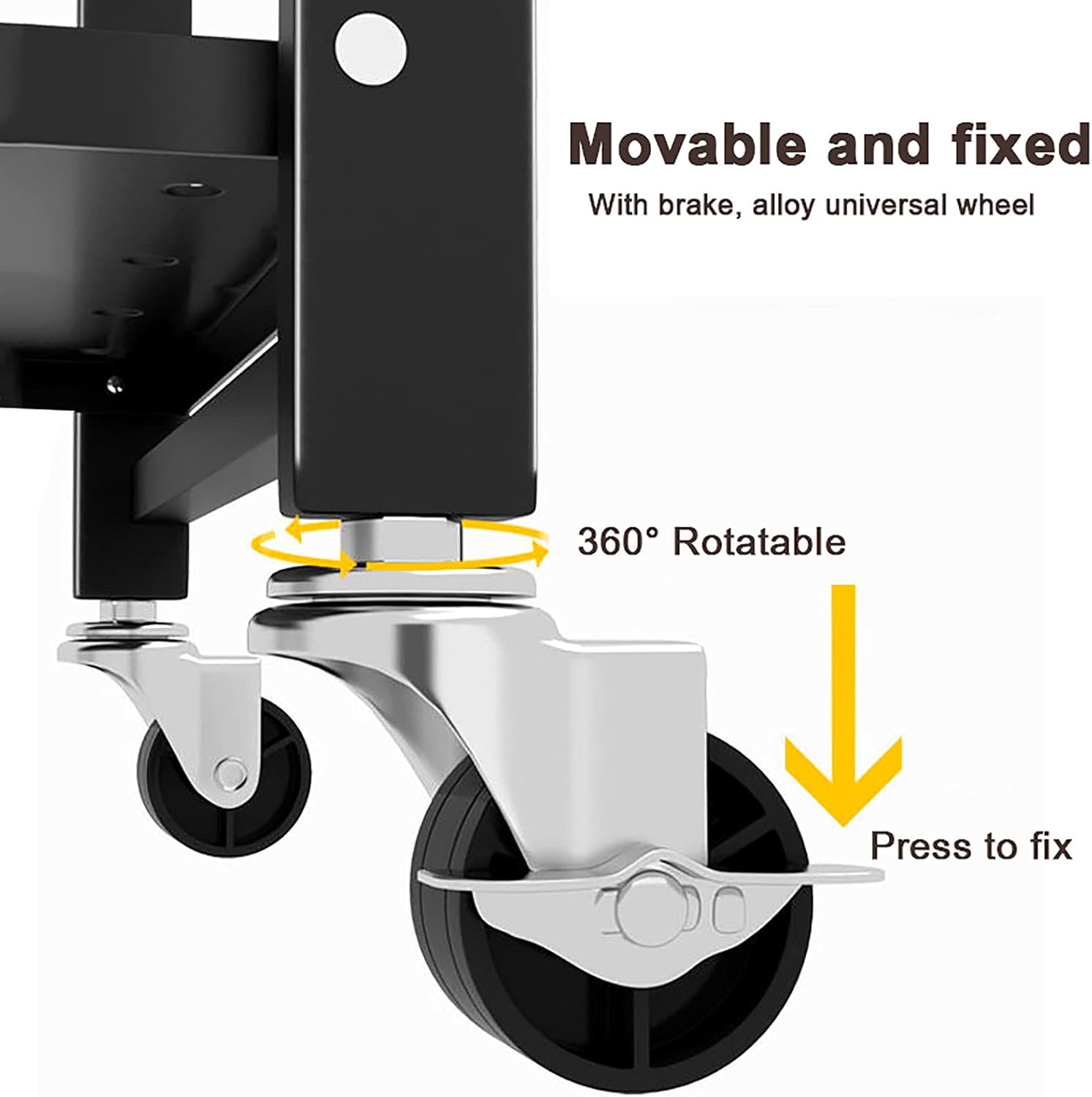 Foldable Shelves with Wheels
