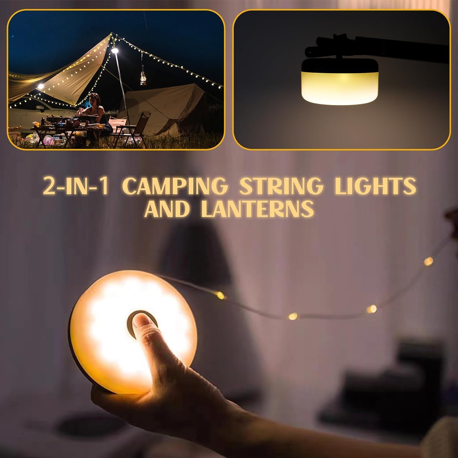 Outdoor Camping String Lights
