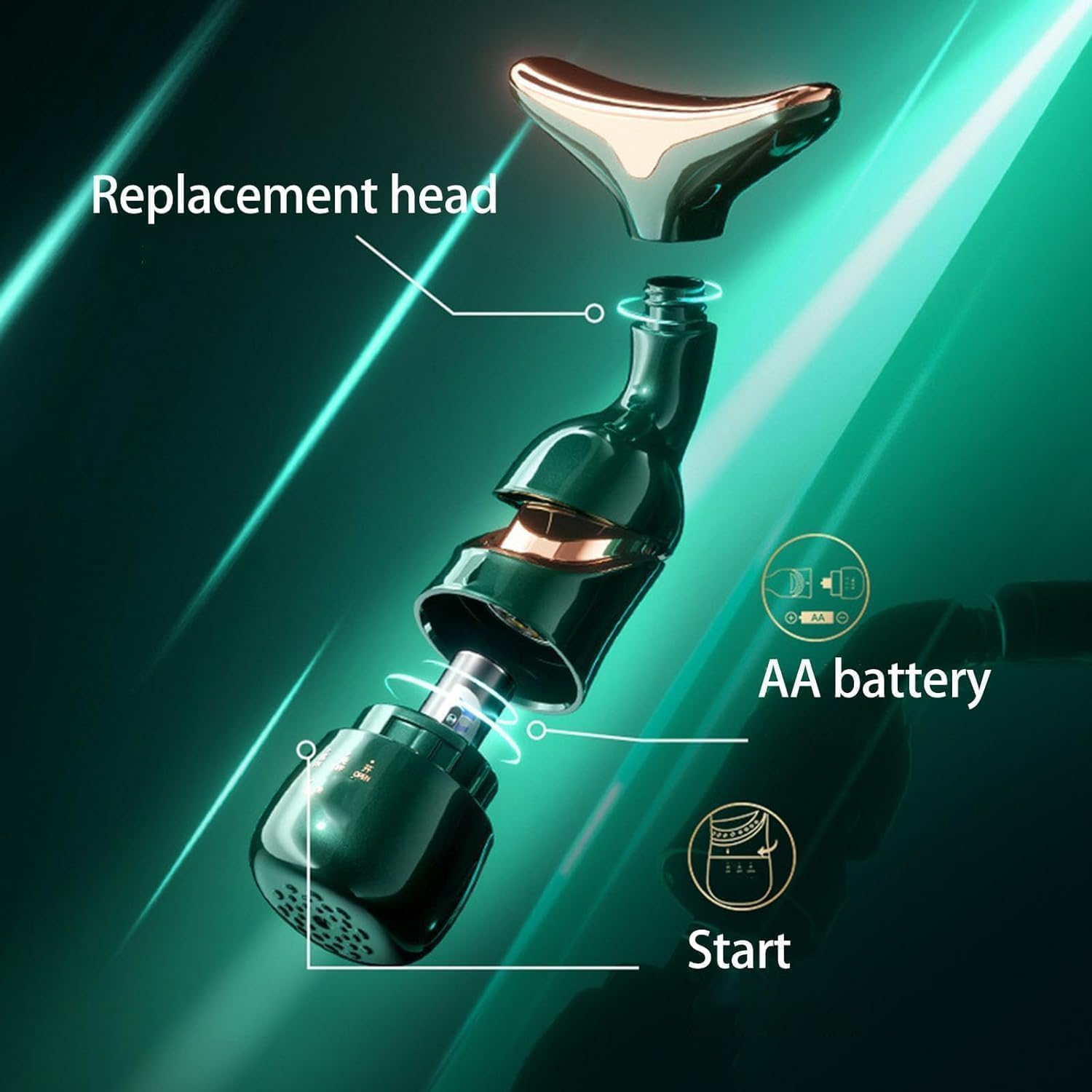 3-in-1 Electric Facial Massager