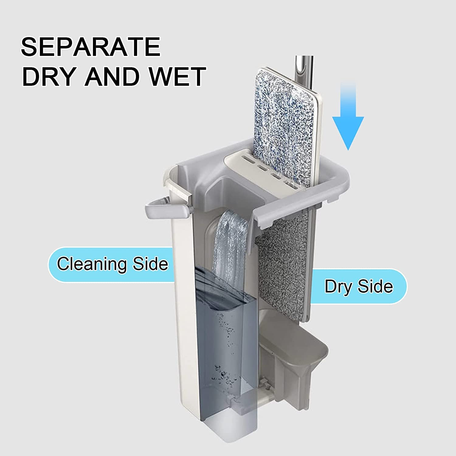 Self Cleaning Microfiber Mop